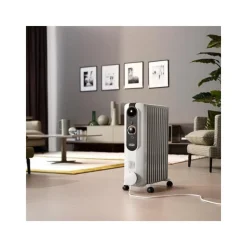 Radiateur à bain d'huile 2500w blanc - TRRSE1225