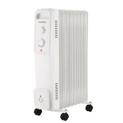 Radiateur à bain d'huile 2000w blanc - DOH-499M.WHITE