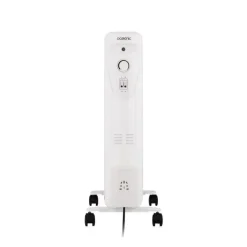 Radiateur bain d'huile électrique - 2000 Watts - OCEANIC - 3 puissances - 9 éléments - Mobile - Blanc