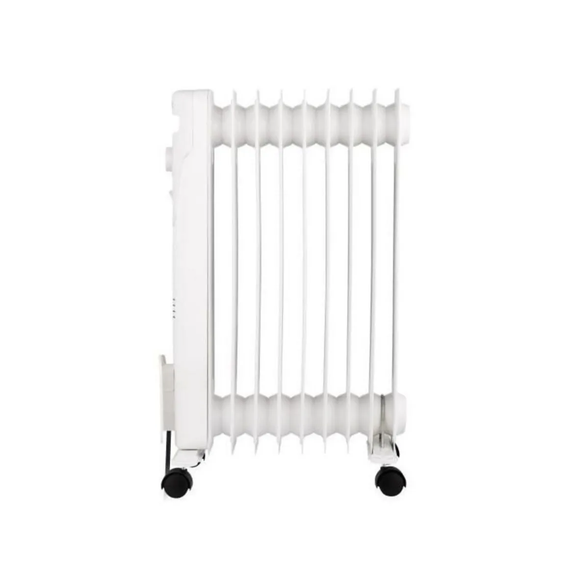 Radiateur bain d'huile électrique - 2000 Watts - OCEANIC - 3 puissances - 9 éléments - Mobile - Blanc
