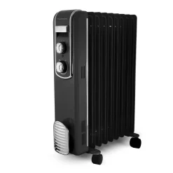 Radiateur bain d'huile THBDH09VN Fifty, Noir