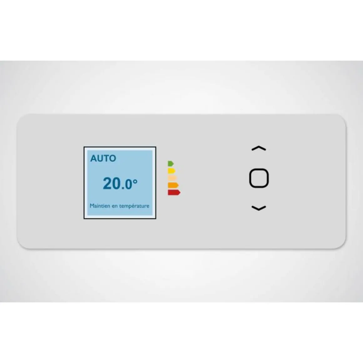 Radiateur chaleur 2000W AGILIA horizontal pilotage intelligent connecté blanc carat ATLANTIC 503125