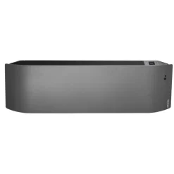 Radiateur connecté lumineux plinthe DIVALI 1500W gris étoilé ATLANTIC 507633