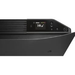 Radiateur connecté lumineux horizontal DIVALI 750W gris étoilé ATLANTIC 507623