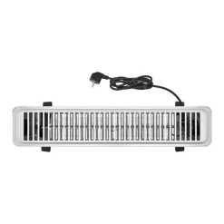 Radiateur convecteur electrique 2000W OCEANIC - 3 puissances - Mobile - Blanc