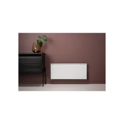 Radiateur électrique ADAX Connecté - Blanc - 800 W - 750x330x91mm - Famn H 08 KWT