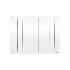 Radiateur électrique connecté IPALA horizontal 1500W blanc - inertie fluide