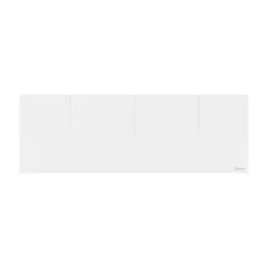 Radiateur électrique connecté GYALI TACTILE plinthe 750W - inertie pierre réfractaire