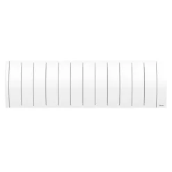 Radiateur électrique connecté IPALA bas 1400W blanc - inertie fluide