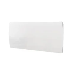 Radiateur électrique fixe a inertie seche céramique 2000W OCEANIC Rubis - Façade verre - Blanc - NF