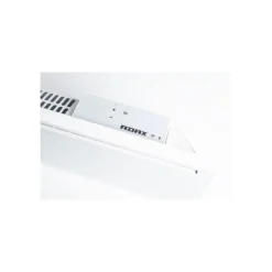 Radiateur électrique long ADAX Connecté en Verre trempé - Blanc - 1000 W - 1380x210x91mm - IVER L 1