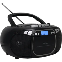 Radio K7 CD Q1284 - Noir