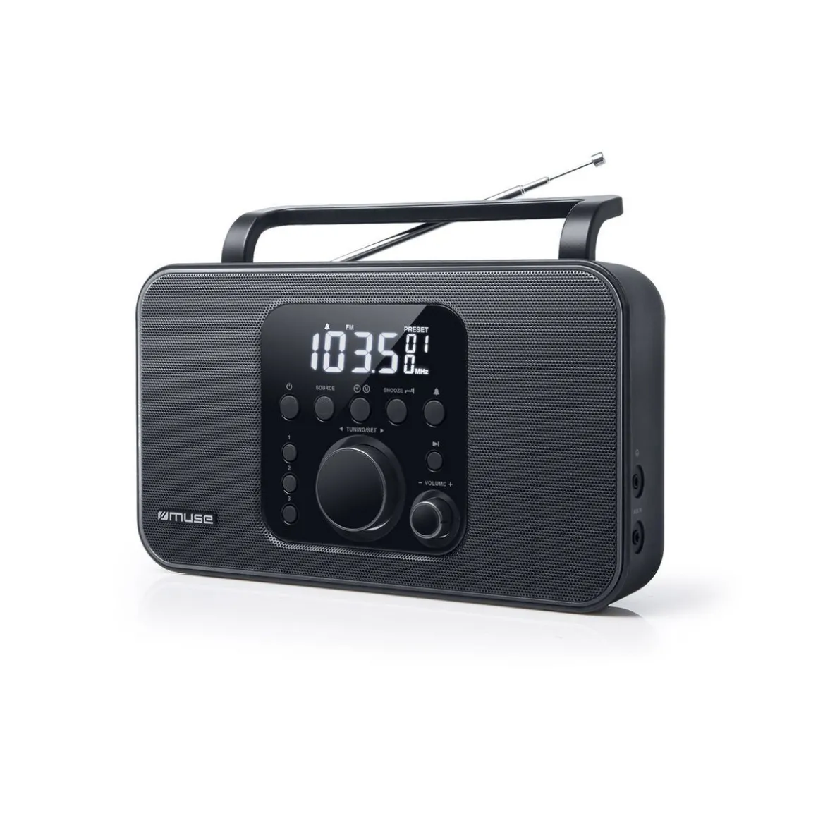 Radio portable analogique - Noir - M-091R