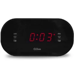 Radio réveil - Noir - Q.1105