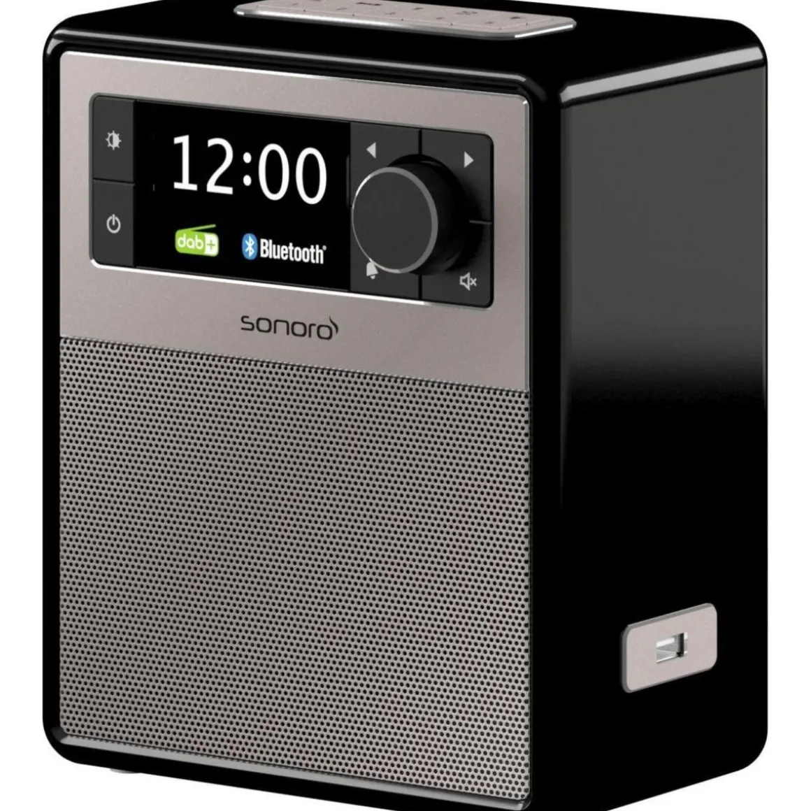 Radio réveil EASY Noir