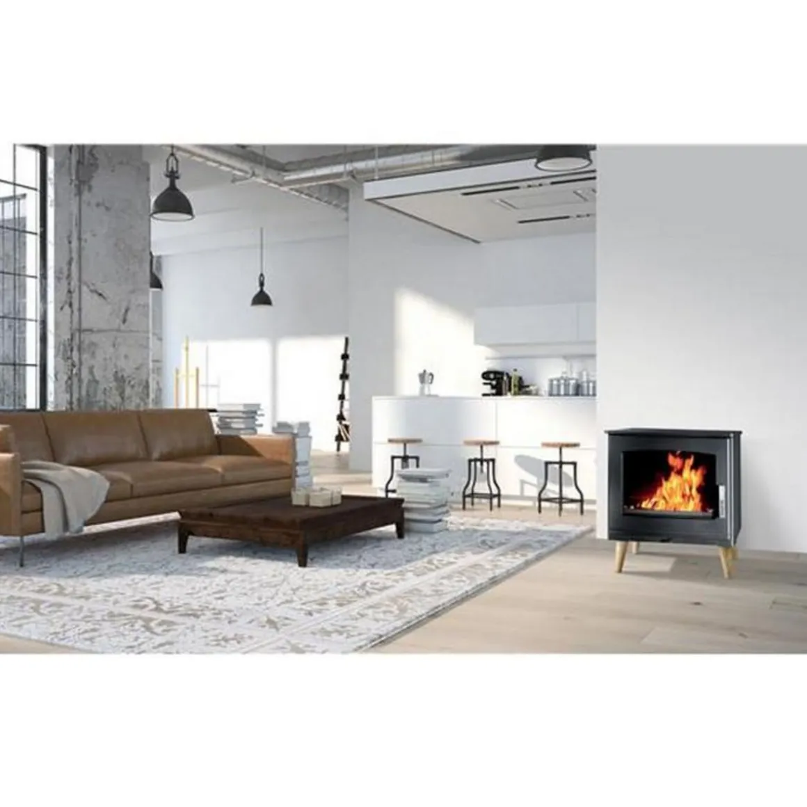 Rafraîchisseur d?air 3en1 80w blanc - fr9010280b