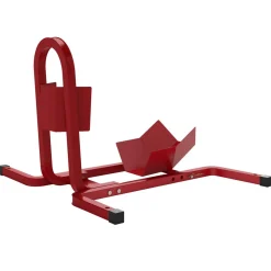 Rail de support universel pour moto - support béquille moto - bloque roue 17 à 21 pouces métal époxy