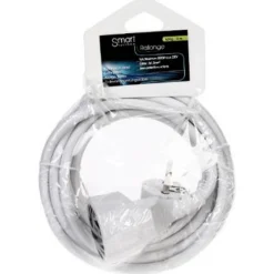 Rallonge Electrique Terre 3m Blanc