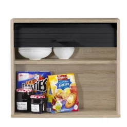 Rangement de cuisine à rideau L60cm COOKING