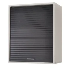 Rangement de cuisine à rideau coloris blanc L60 cm - COOKING