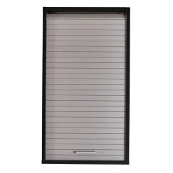 Rangement de cuisine à rideau coloris noir L40 cm - COOKING