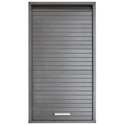 Rangement de cuisine à rideau coloris noir L40 cm - COOKING