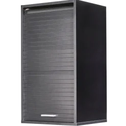 Rangement de cuisine à rideau coloris noir L40 cm - COOKING