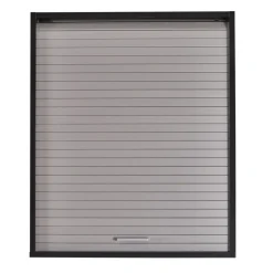 Rangement de cuisine à rideau coloris noir L60 cm - COOKING