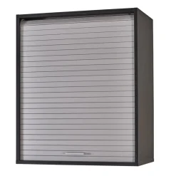 Rangement de cuisine à rideau coloris noir L60 cm - COOKING