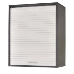 Rangement de cuisine à rideau coloris noir L60 cm - COOKING