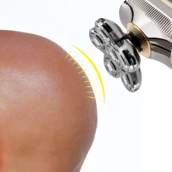 Rasoir à 6 têtes rotatives H6 - Gris