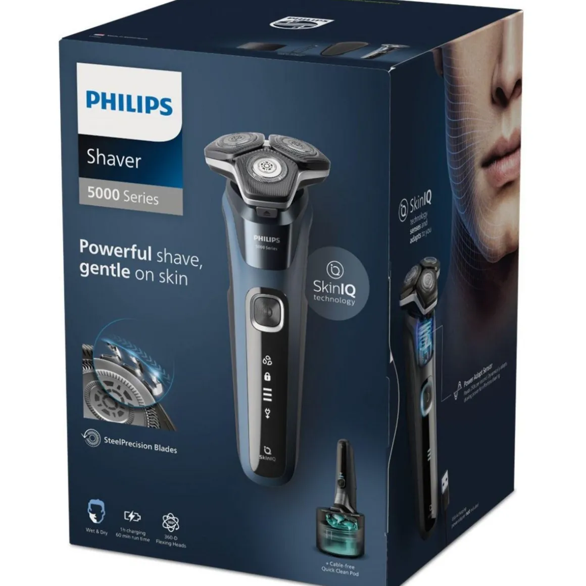 Rasoir électrique S5880/50 - Bleu océan