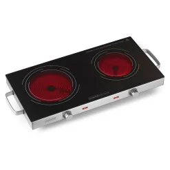 Réchaud vitroceramique 2 feux 2800w - kcppv2800