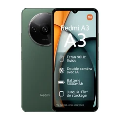 Redmi A3 4G 128Go - Vert