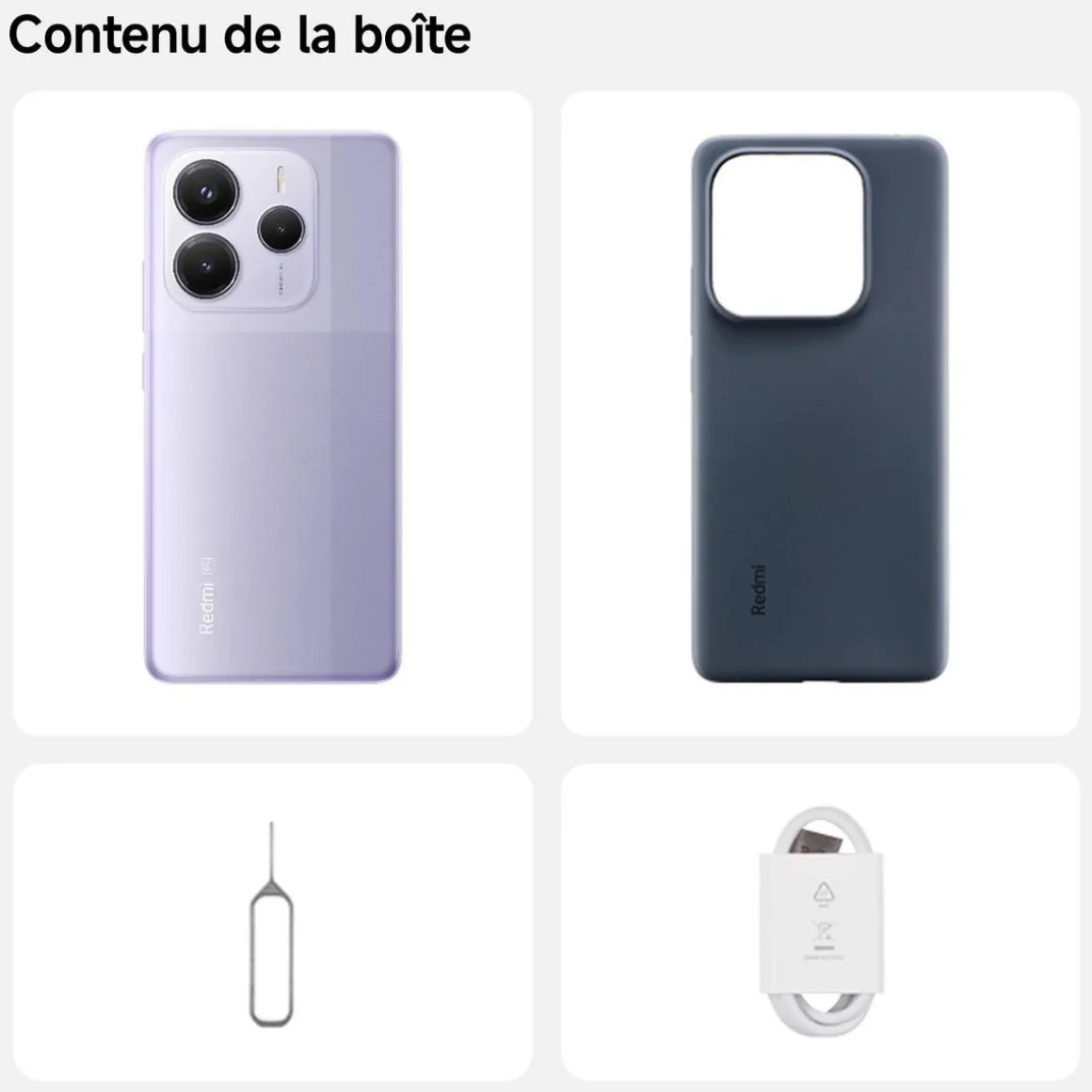 Redmi Note 14 5G 256Go - Violet