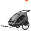 Remorque de vélo pour bébé Dryk Duo