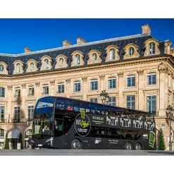 Repas insolite 4 plats et visite de Paris dans le bus à impériale Champs-Élysées - Coffret Cadeau Gastronomie
