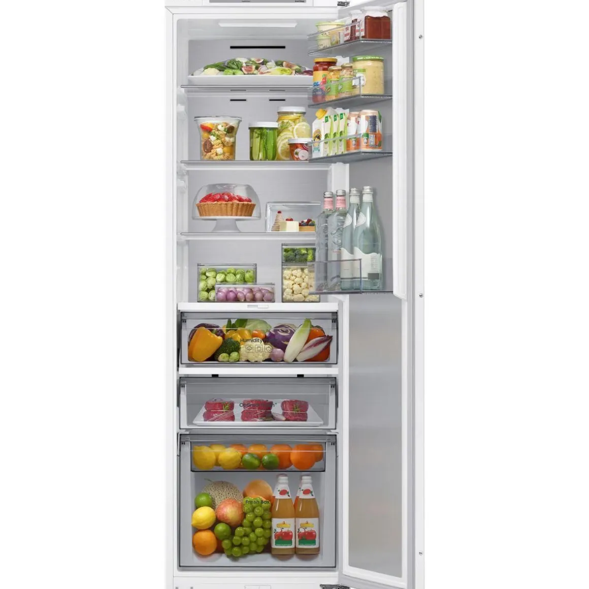 Réfrigérateur 1 porte BRR29703EWW/EF Metal Cooling