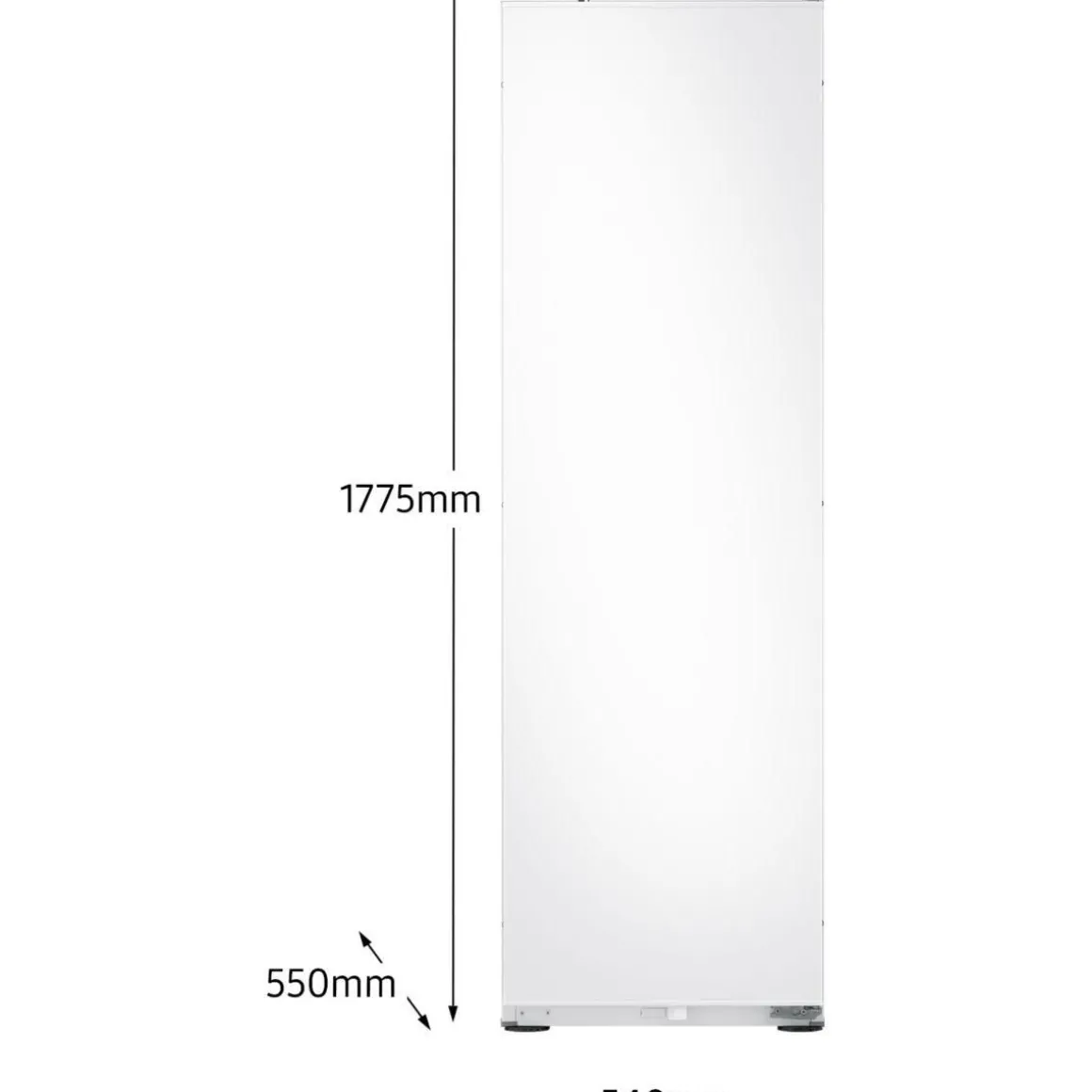 Réfrigérateur 1 porte BRR29703EWW/EF Metal Cooling