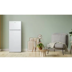 Réfrigérateur 2 portes Q.6602, 204 L, Froid statique, E