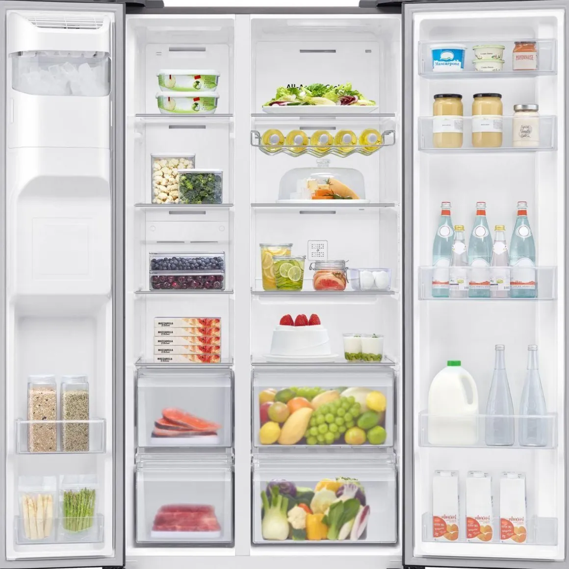 Réfrigérateur américain 92cm 635l nofrost - RS6EDG54R3S9