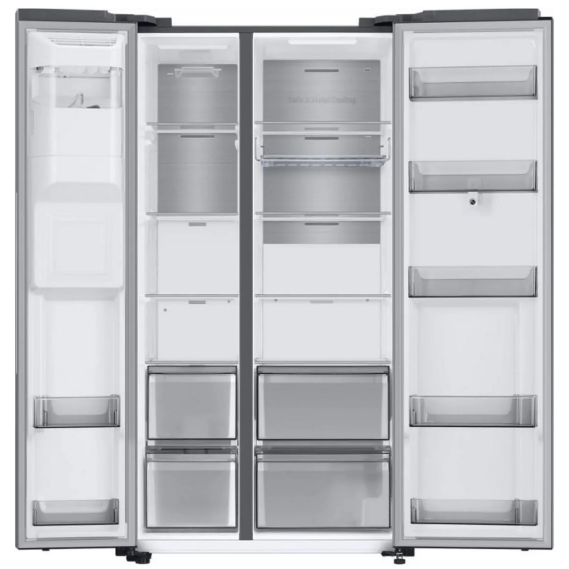 Réfrigérateur américain 91cm 633l nofrost - rs6ha8891sl