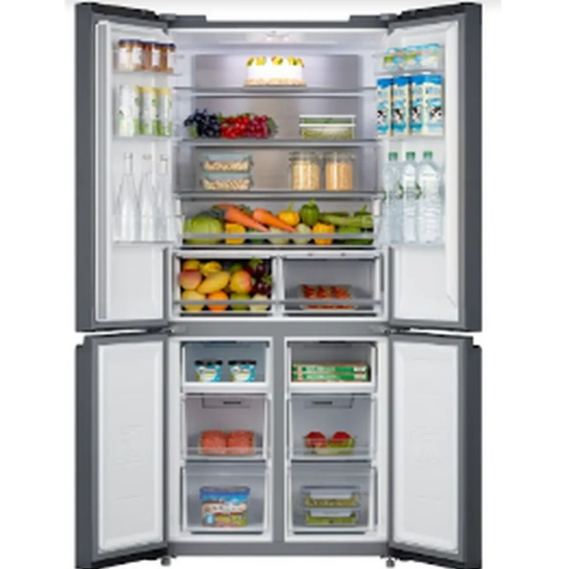 Réfrigérateur américain Q.6643, 474 L, Froid ventilé No Frost, D