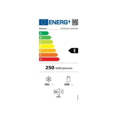 Réfrigérateur combiné 60cm 330l brassé inox - LNT6ME32U2