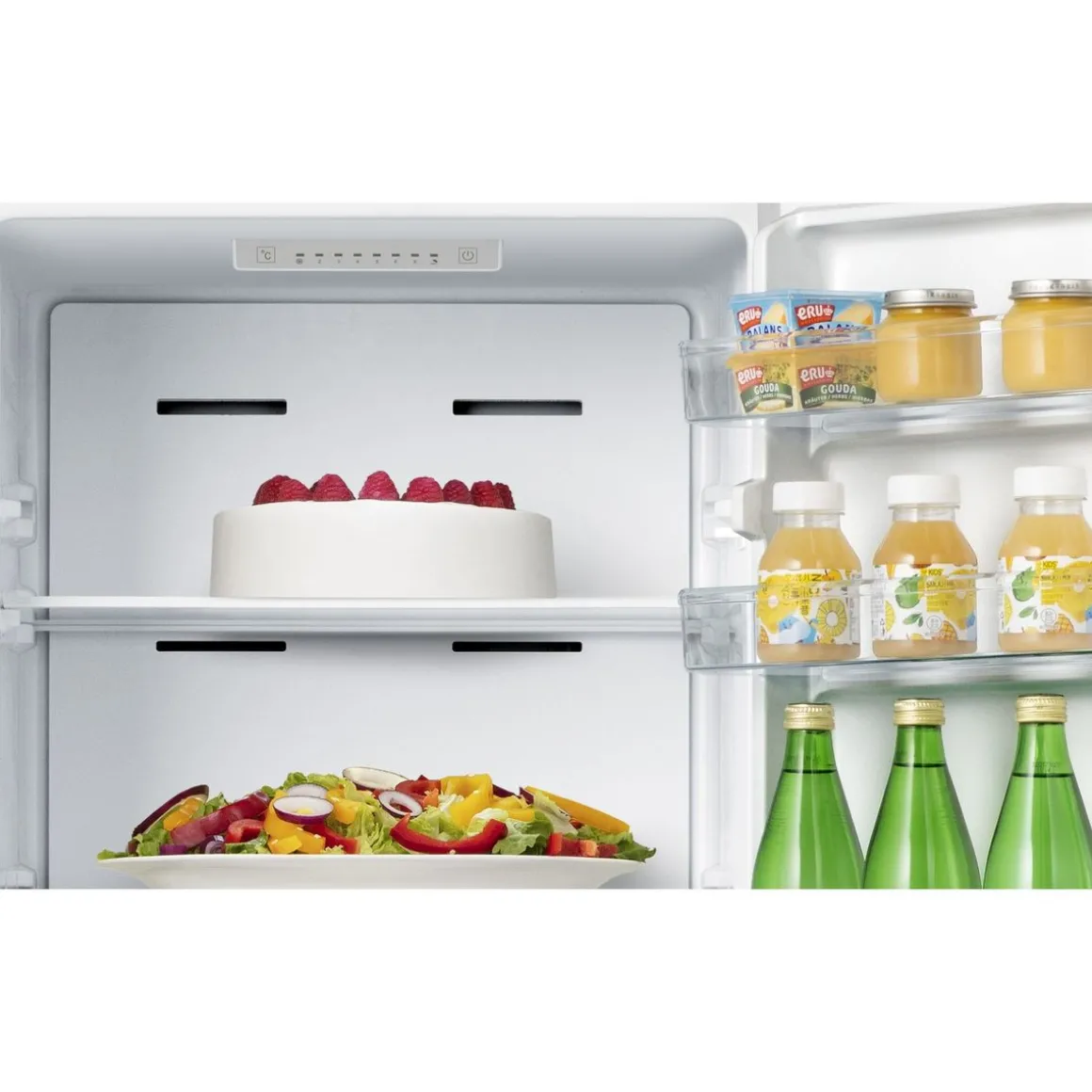 Réfrigérateur combiné FCN255WDE, 255 L, Froid ventilé No Frost, E