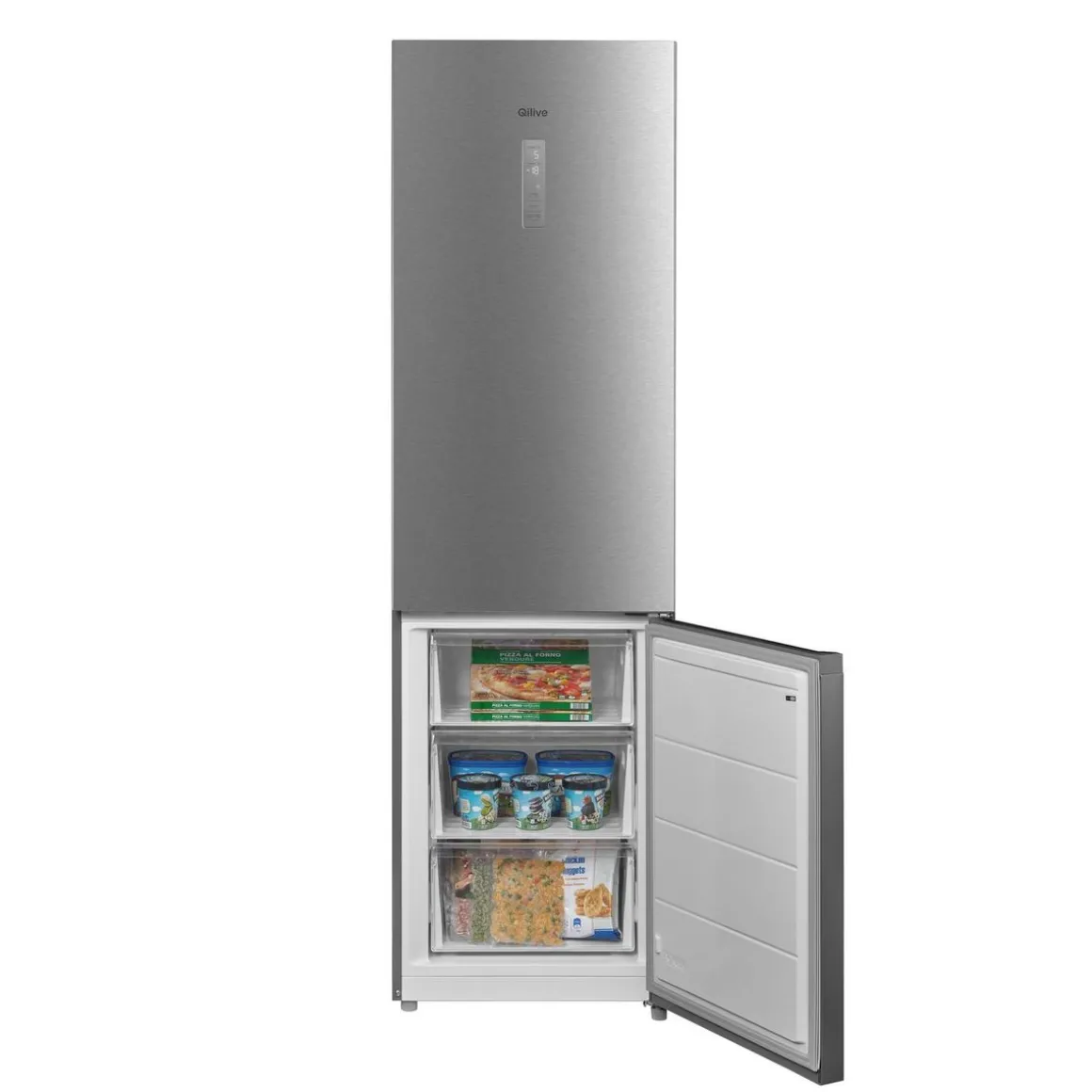 Réfrigérateur combiné Q.6638, 378 L, Froid ventilé No Frost, C