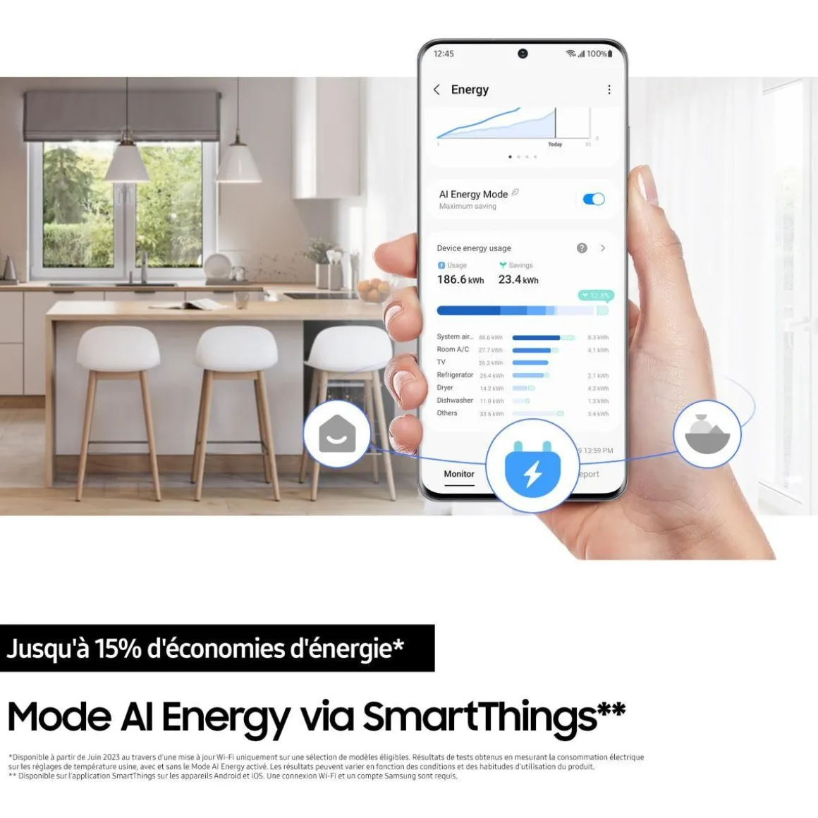 Réfrigérateur combiné RB38C600DSA