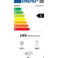 Réfrigérateur combiné RB5K330GSFC freshfit