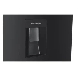 Réfrigérateur congélateur bas - CONTINENTAL EDISON - 325L - Total No Frost - distributeur d'eau- Noir