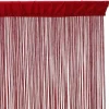 Rideau Fil Guopo 90x200cm Rouge
